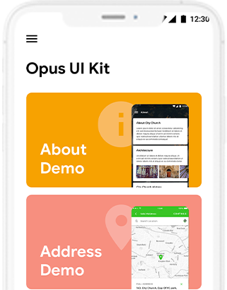 Opus UI Kit - UI elements with 100+ Screens, Ready to use UI Kit at all solutions project works